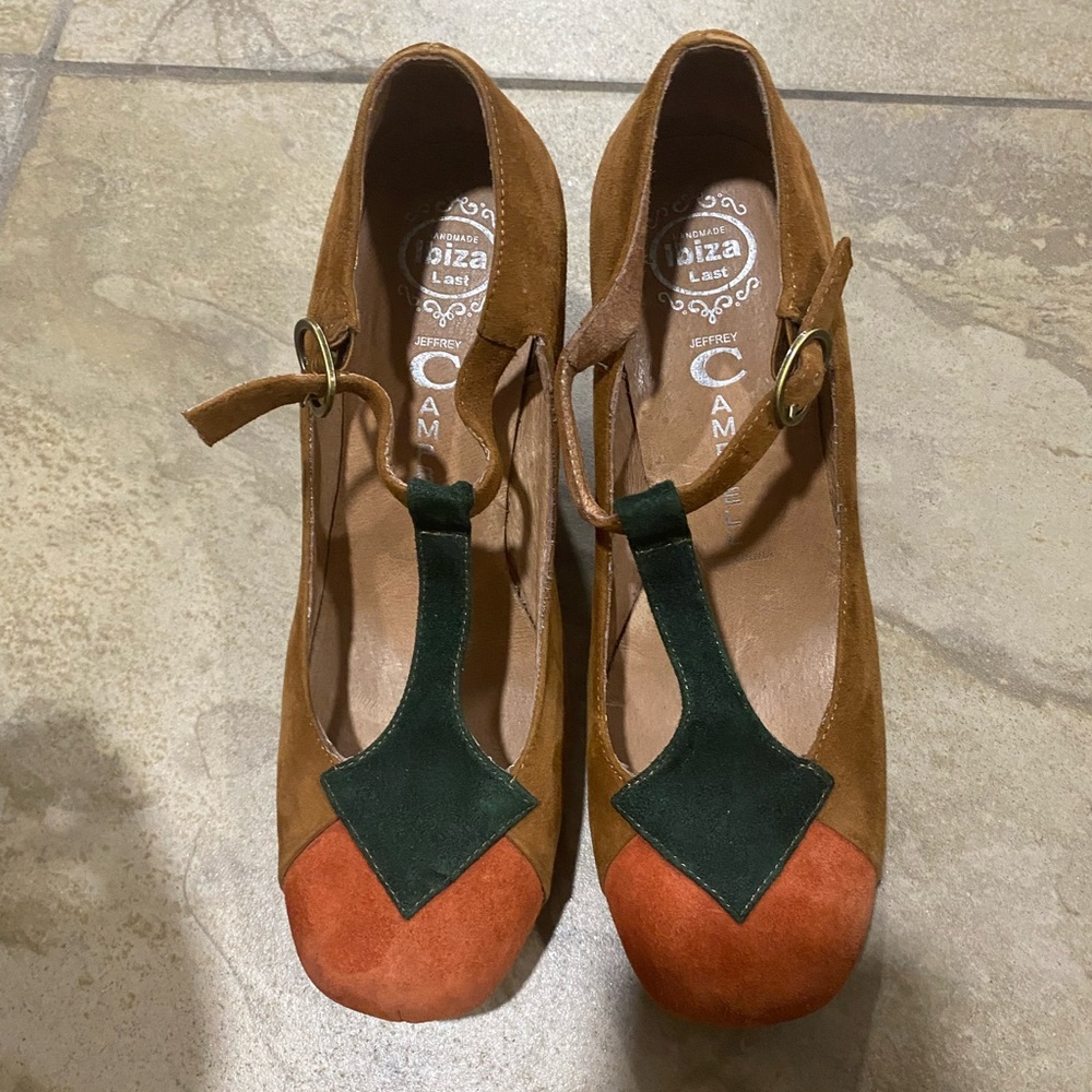 Jeffrey Campbell Havana last suede wedge